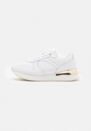 Tommy Hilfiger ELEVATED FEMININE RUNNER Trainers white ELEVATED FEMININE RUNNER — Кроссовки белый