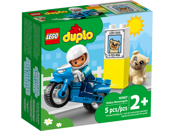 Lego Polizeimotorrad полицейский мотоцикл