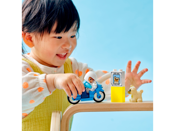 Lego Polizeimotorrad полицейский мотоцикл