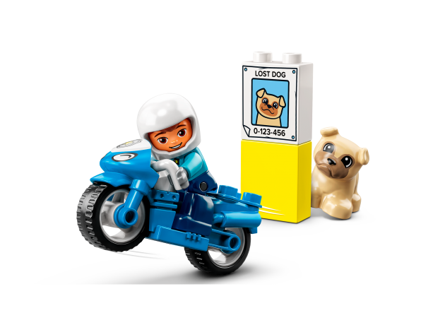 Lego Polizeimotorrad полицейский мотоцикл