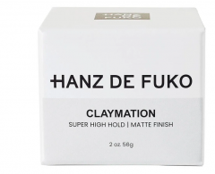 Hanz de Fuko Claymation Haarwachs для создания прически со сверхсильной фиксацией 56грамм