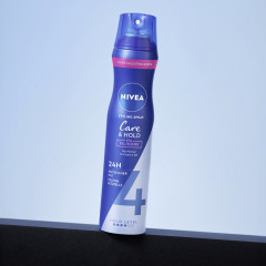 NIVEA Pflege &amp; Halt Haarspray regenerierend, 250 ml, Нивеа Лак для волос восстанавливающий, пантенол и витамин B3, до 24ч фиксация, 250 мл