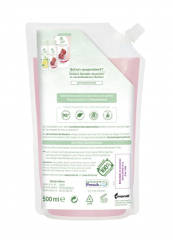 Frosch Senses Cremeseife Granatapfel Nachfullbeutel Запасная упаковка Крем-мыло Frosch Senses с гранатом, 500 мл