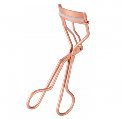 TWEEZERMAN Classic Wimpernzange,  Щипцы Classic (США), нержавеющая сталь, силикон, 3 сменных подушечки, эргономика, розовое золото