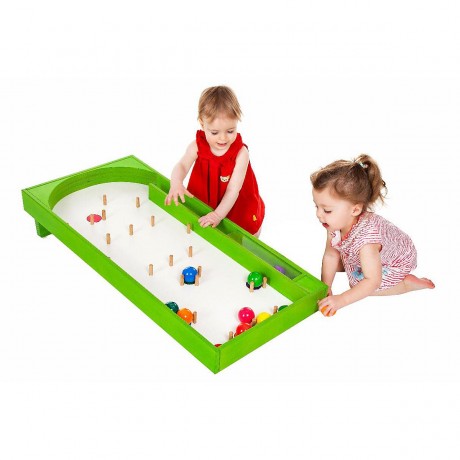 SINA®SPIELZEUG Holzspielzeug Tischflipper Деревянный игрушечный стол для игры в пинбол