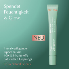 WELEDA Cell Longevity Hydra Glow Plump &amp; Gloss Lip Balm, 12 ml, Бальзам для губ Hydra Glow Plump &amp; Gloss с гиалуроновой кислотой HA7 и глянцевым финишем, 12 мл