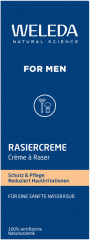 WELEDA FOR MEN Rasiercreme, 75 ml, Мужской крем для влажного бритья с козьим и миндальным молоком и фиалкой трёхцветной, 75 мл