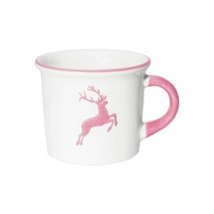 Gmundner Keramik Gmundner Keramik Rosa Hirsch Kaffee Haferl glatt 0,24 L Кружка для кофе Gmundner Ceramics Pink Deer гладкая 0,24 л