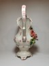 Capodimonte, Каподимонте Коллекционная фарфоровая Ваза-кувшин с розой 30см, 1970-75гг.