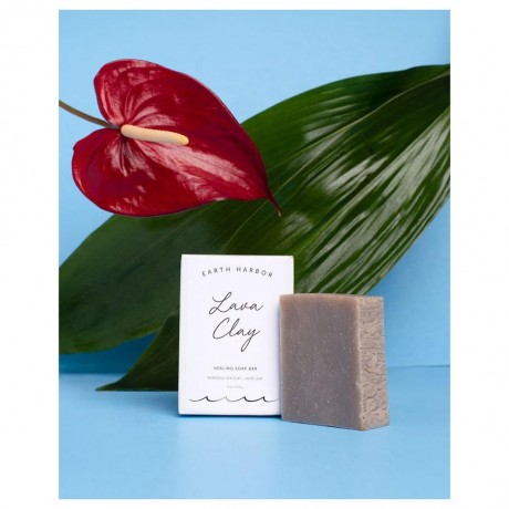 Earth Harbor Lava Clay Healing Soap Bar Лечебное мыло Lava Clay