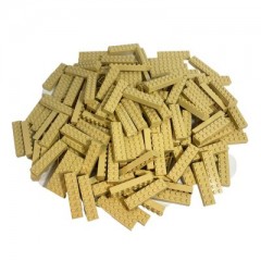 LEGO LEGO 2x8 Steine Beige - 50 Stueck - Tan Bricks 3007 Бежевые кубики LEGO 2x8 — 50 штук — Tan Bricks 3007
