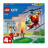 LEGO City Fire 4er Set: 60318 Feuerwehrhubschrauber + 60319 Loscheinsatz und Verfolgungsjagd + 60320 Feuerwache + 60321 Feuerwehreinsatz mit Loschtruppe Набор из 4 предметов: 60318 Пожарный вертолет + 60319 Пожарная операция и погоня + 60320 Пожарная стан