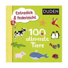 S. Fischer Verlag Extradick  federleicht: 100 allererste Tiere Очень толстые и легкие как перышко: 100 самых первых животных