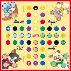 Schmidt Spiele Mitbringspiel Mensch argere Dich nicht Kids Возьмите с собой игру