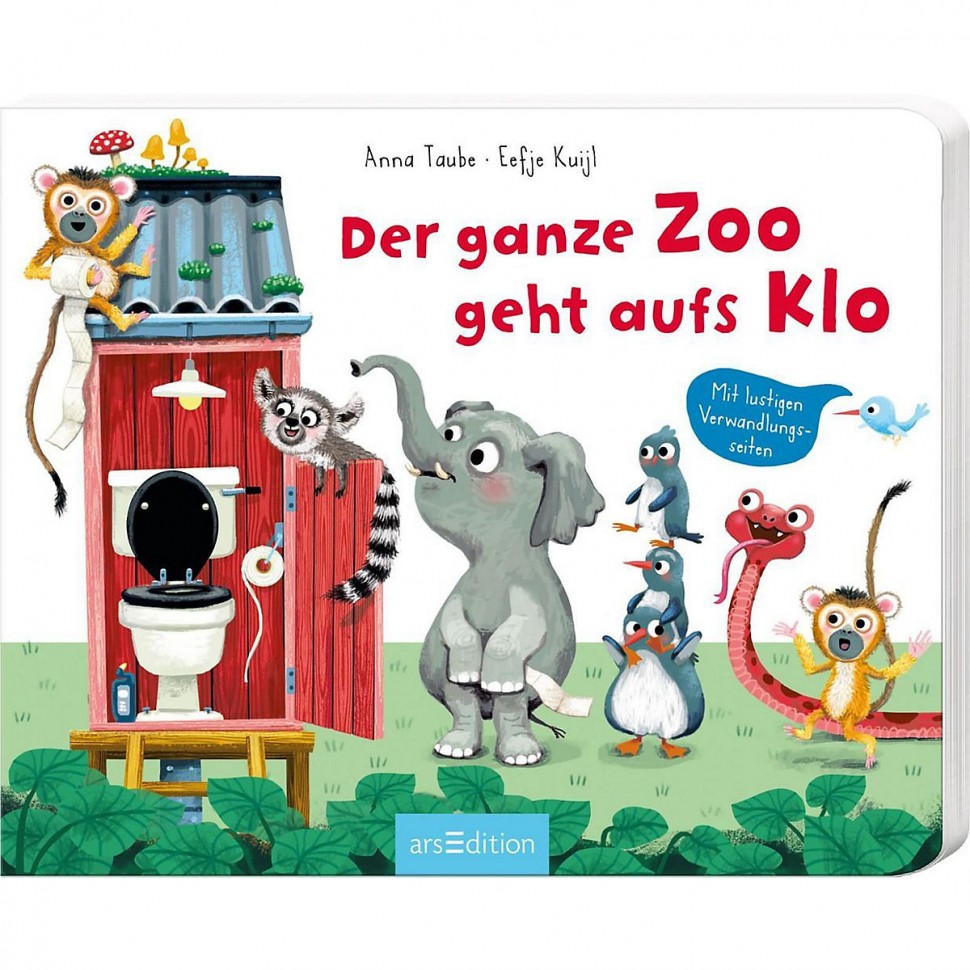 Купить arsEdition Verlag Der ganze Zoo geht aufs Klo Весь зоопарк ходит в  туалет в интернет-магазине Diskontshop.eu Германия всего за 1 305 руб. в