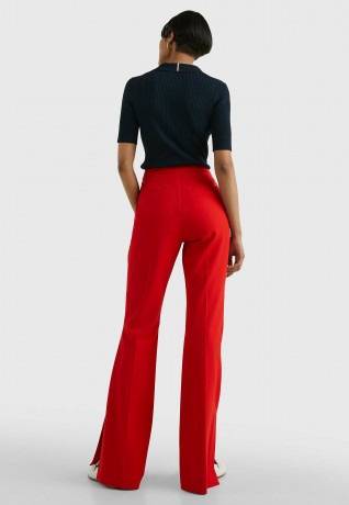 Tommy Hilfiger VIS FLARED HW TAILORED Trousers fireworks VIS FLARED HW TAILORED Брюки салют