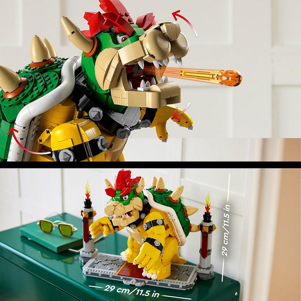 Купить LEGO LEGO Super Mario 71411 Der machtige Bowser LEGO Super Mario  71411 Могучий Боузер в интернет-магазине Diskontshop.eu Германия всего за  24 775 руб. в