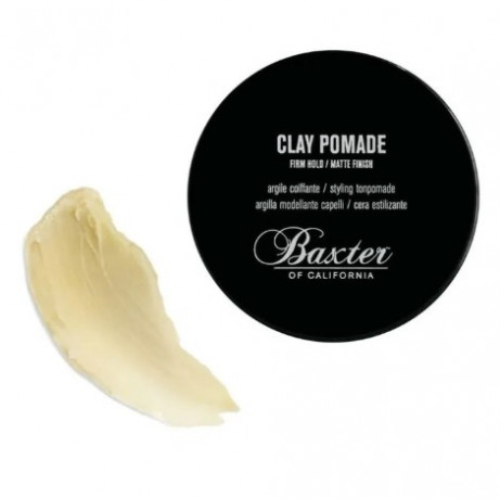 Baxter of California Clay Pomade глина для укладки волос, матовая помада для волос сильной фиксации, 80 г