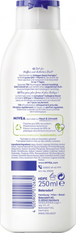 NIVEA Q10 Straffende Bodylotion, 250 ml, Нивеа Лосьон для тела подтягивающий, коэнзим Q10 и витамин C, эластичность за 7 дней, 72ч увлажнение, 250 мл