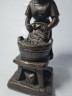 Kunstwerk aus Porzellan Фарфоровая статуэтка "Женщина, стирающая белье", 8.5см x 19см, Германия, 1960-70гг.
