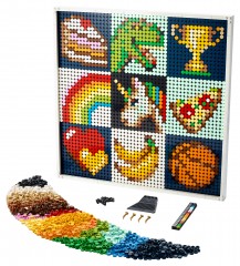 Lego Gemeinsames Kunstprojekt Совместный арт-проект