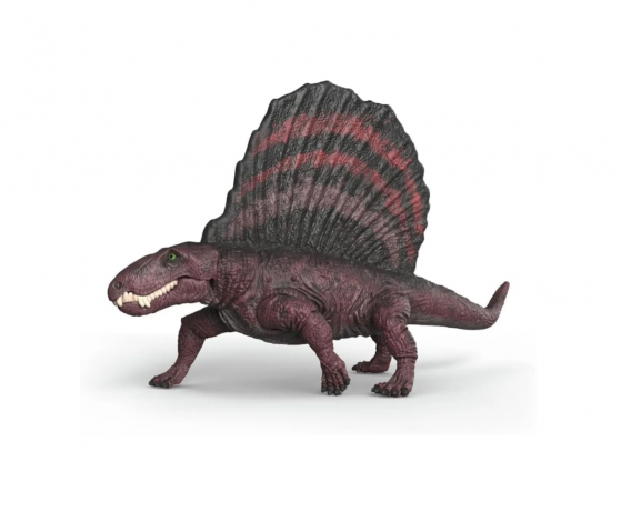 Schleich Dinosaurs 15052 Фигурка динозавра Диметродон (Германия), подвижная челюсть, реалистичный динозавр, ручная роспись, от 3 лет