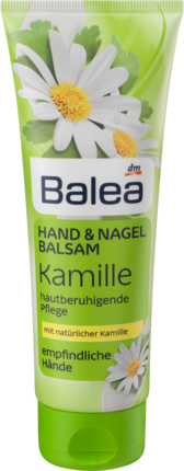 Balea (Балеа) Kamille Увлажняющий бальзам с экстрактом ромашки для рук и ногтей, 100 мл