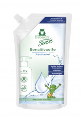 Frosch Senses Sensitivseife Panthenol Nachfullbeutel, Сменный блок мыла Senses Sensitive с пантенолом 500 мл