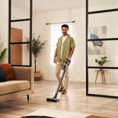 Samsung Samsung Akku-Handstaubsauger Jet 75E PetPRO, VS20B75BGR1/WD, 550 W, beutellos, Staubbehalter EasyClean, komplett auswaschbar  Беспроводной ручной пылесос Samsung Jet 75E PetPRO, VS20B75BGR1/WD, 550 Вт, без мешка, пылесборник EasyClean, полностью м