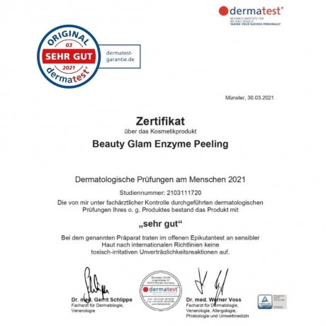 Beauty Glam Enzyme Peeling 2er Set  Набор для энзимного пилинга 2 шт.