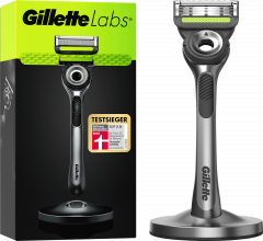 GILLETTE Rasierer, Labs Face, 1 St, Джилетт Набор для бритья Labs Face: станок, 1 сменная кассета и магнитная подставка, 1 набор