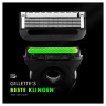 GILLETTE Rasierer, Labs Face, 1 St, Джилетт Набор для бритья Labs Face: станок, 1 сменная кассета и магнитная подставка, 1 набор