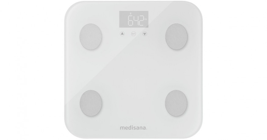 Medisana Medisana connect WiFi & Bluetooth Korperanalysewaage BS 600 weiss  weiss Весы для анализа тела Medisana Connect WiFi и Bluetooth BS 600 белые