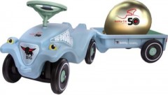 BIG BIG-Bobby-Car-Classic Ltd. Edition 50 Years inkl. Anhanger Caddy БОЛЬШОЙ Бобби Кар Классик ООО Издание 50 Years с тележкой для прицепа