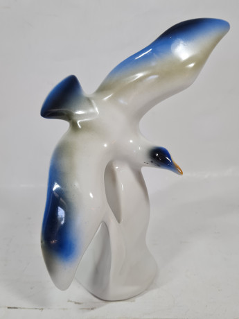 Фигурка винтажная Im Stil Rosenthal "Парящая чайка", фарфор, 16,5 см, Германия, 1960-70гг.