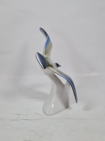 Фигурка винтажная Im Stil Rosenthal "Парящая чайка", фарфор, 16,5 см, Германия, 1960-70гг.