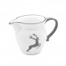 Gmundner Keramik Gmundner Keramik Grauer Hirsch Milchgiesser glatt 0,5 L / h: 10,8 cm Гладкая насадка для молока Gmundner Ceramics Grey Deer 0,5 л / высота: 10,8 см