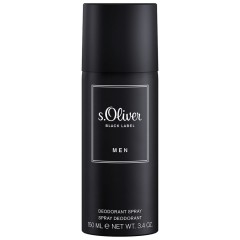 s.Oliver  Deodorant Spray Дезодорант спрей Black Lab (Лаб)el, 150 мл
