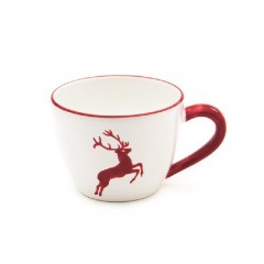 Gmundner Keramik Gmundner Keramik Rubinroter Hirsch Tee-Obertasse Maxima 0,4 L Чайная чашка Gmundner Ceramics Ruby Red Deer Maxima 0,4 л