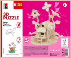 Marabu KIDS 3D Puzzle Feenhaus KIDS 3D Пазл Сказочный домик