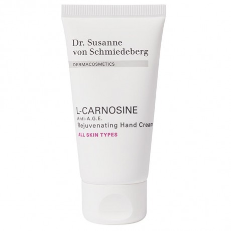 Dr. Susanne von Schmiedeberg L-Carnosine Anti-A.G.E. Rejuvenating Hand Cream L-карнозин против A.G.E. Омолаживающий крем для рук