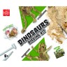 Edu-Toys Grosses 2in1 Dinosaurier Ausgrabungsset mit Werkzeug Triceraptor und Stegosaurus in schwerem Sandblock Большой набор для раскопок динозавров 2 в 1 с инструментами Трицераптор и Стегозавр в тяжелом песчаном блоке