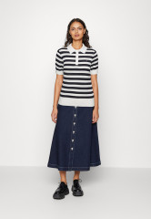 Tommy Hilfiger BUTTON Polo shirt desert sky  BUTTON рубашка поло небо пустыни