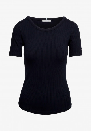 Tommy Hilfiger SLIM Basic T-shirt desert sky SLIM Базовая футболка небо пустыни