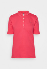 Tommy Hilfiger REG SS Polo shirt pink splendor REG SS Рубашка поло розовое великолепие