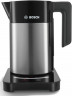 BOSCH BOSCH Wasserkocher TWK7203 Edelstahl/schwarz 1,7 Liter Чайник BOSCH TWK7203 нержавеющая сталь/черный 1,7 литра