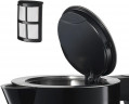 BOSCH BOSCH Wasserkocher TWK7203 Edelstahl/schwarz 1,7 Liter Чайник BOSCH TWK7203 нержавеющая сталь/черный 1,7 литра