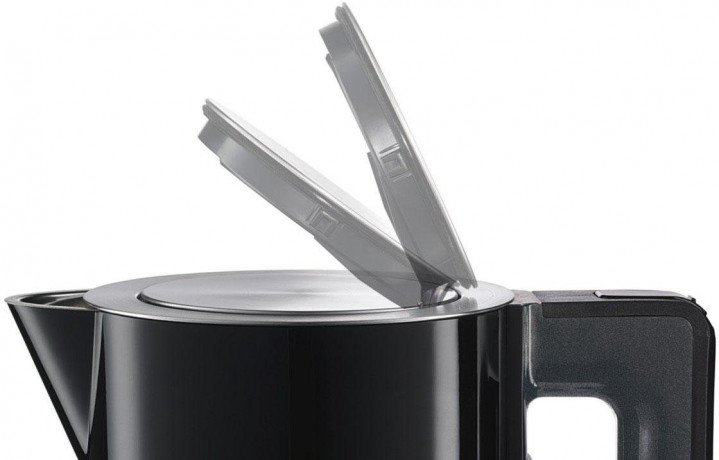 BOSCH BOSCH Wasserkocher TWK7203 Edelstahl/schwarz 1,7 Liter Чайник BOSCH TWK7203 нержавеющая сталь/черный 1,7 литра