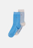Tommy Hilfiger WOMEN SOCK STRIPE 2 PACK Socks light blue НАБОР ЖЕНСКИХ НОСОК В ПОЛОСКУ 2 Носки светло-синий