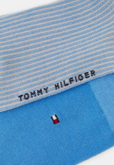 Tommy Hilfiger WOMEN SOCK STRIPE 2 PACK Socks light blue НАБОР ЖЕНСКИХ НОСОК В ПОЛОСКУ 2 Носки светло-синий